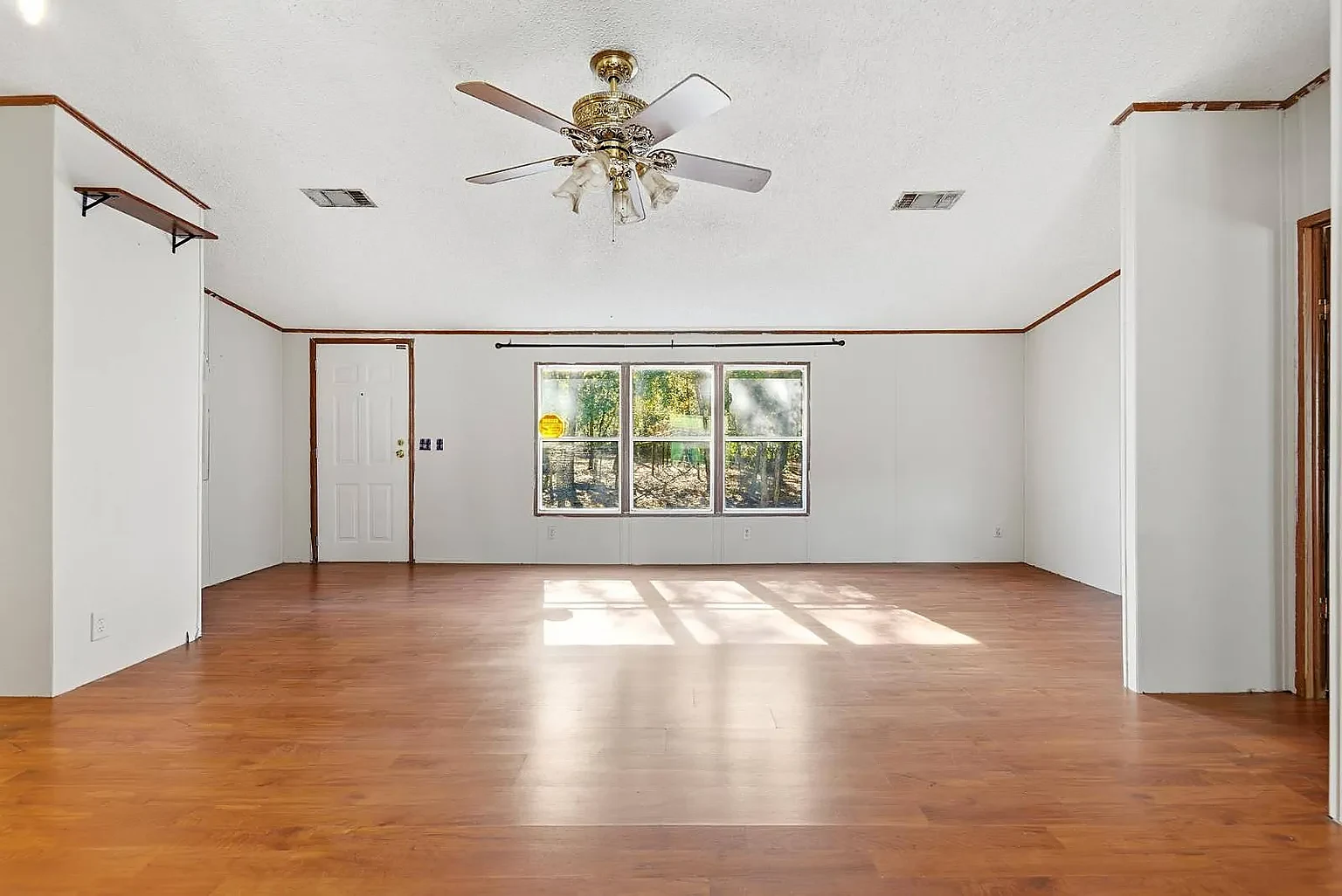 Living room toward the front windows