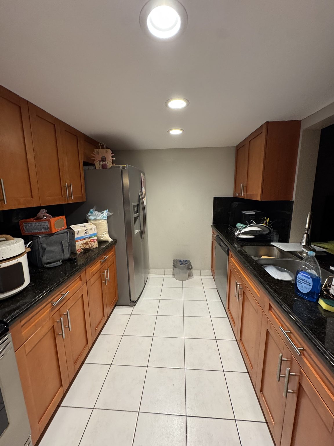 Kitchen from the dining end