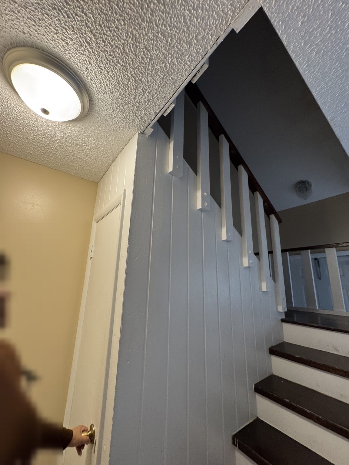 Entry and stairwell