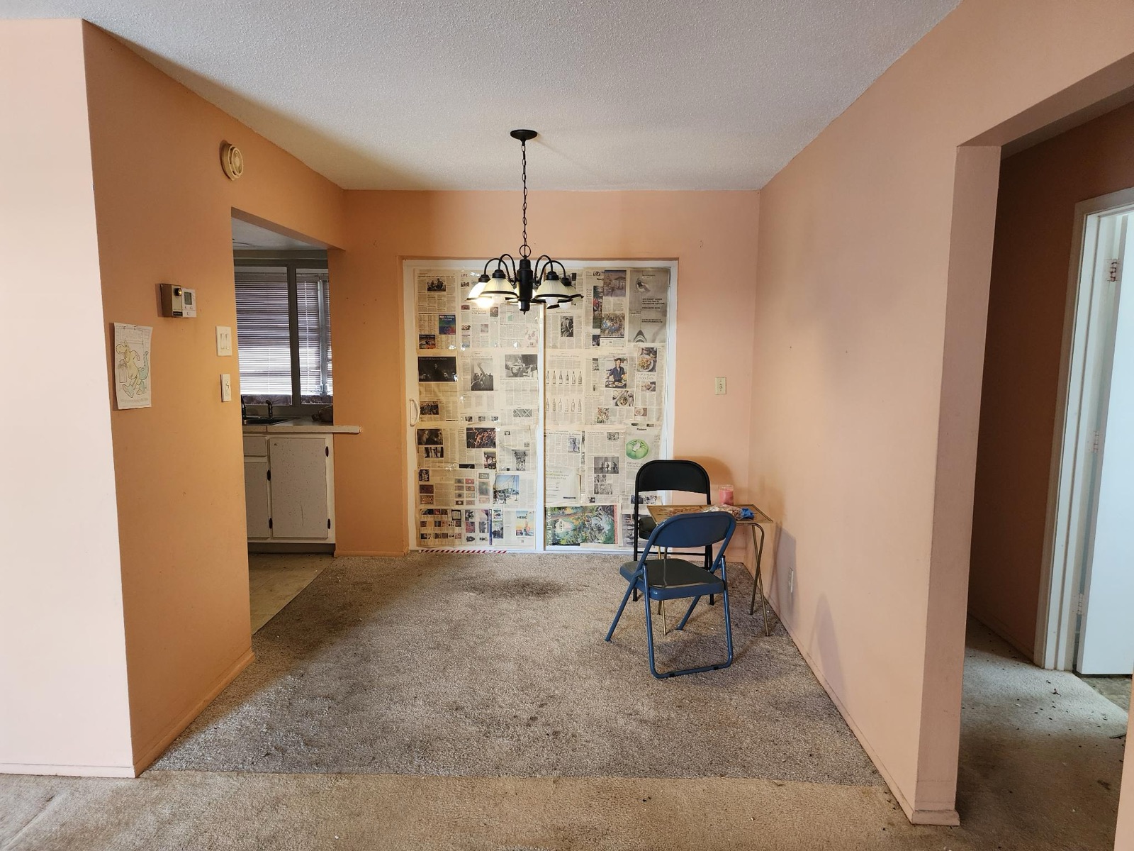 Dining area off the kitchen
