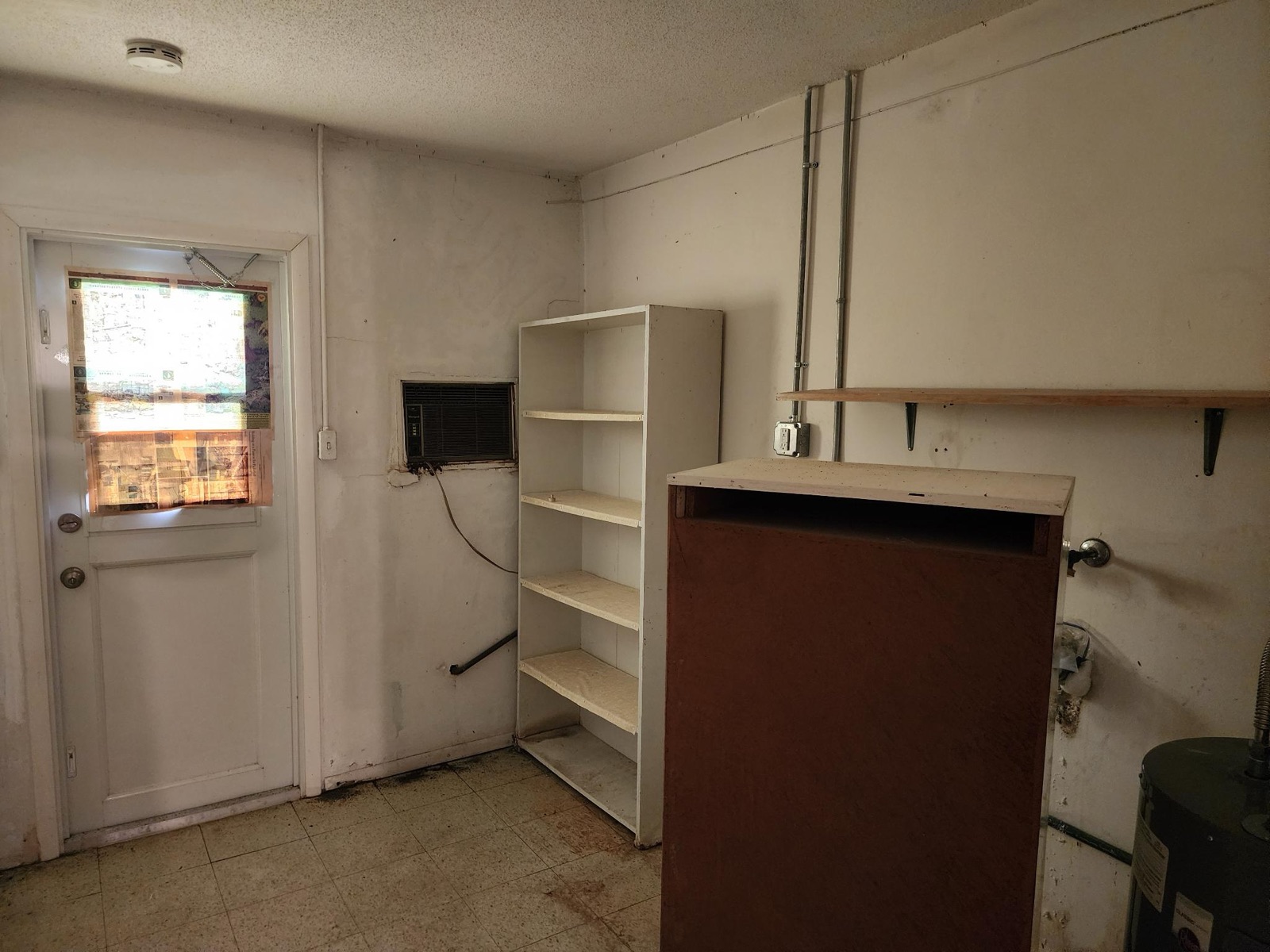 Utility and pantry wall